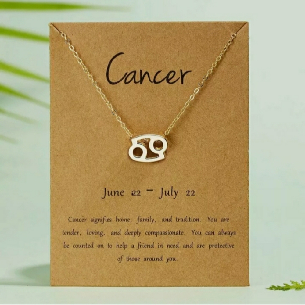 Cancer Symbol Necklace